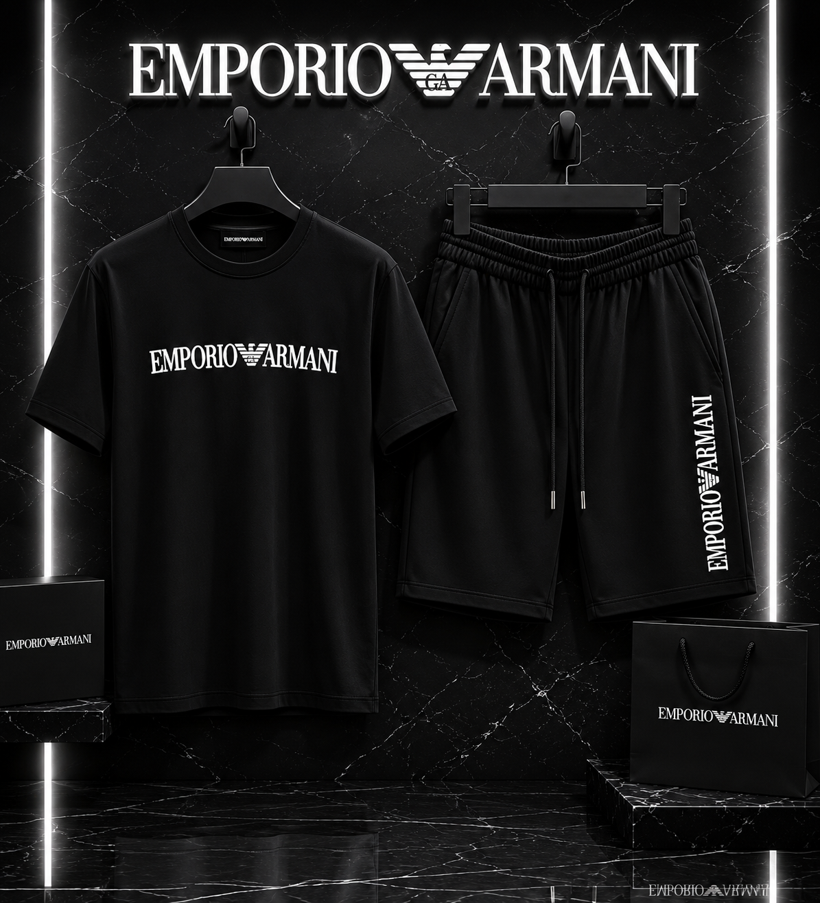 Emporio Armani Milano Black Suit