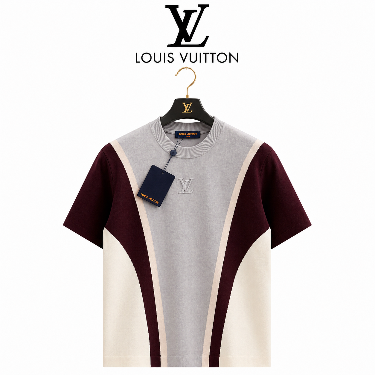 Louis Vuitton Color-Block T-Shirt