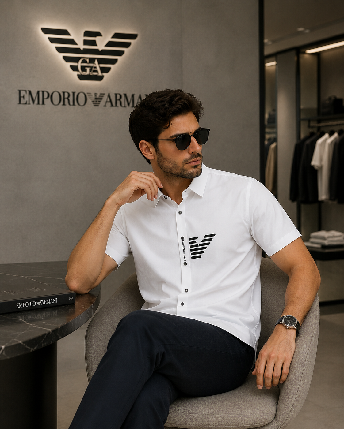 Emporio Armani Pre-owned Shirt - white