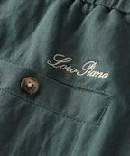 Loro Piana - Summer City Linen-Blend Two-Piece Set - Sage Green