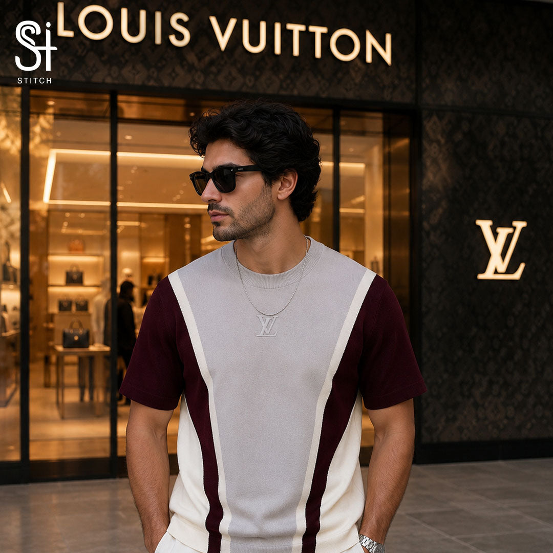 Louis Vuitton Color-Block T-Shirt