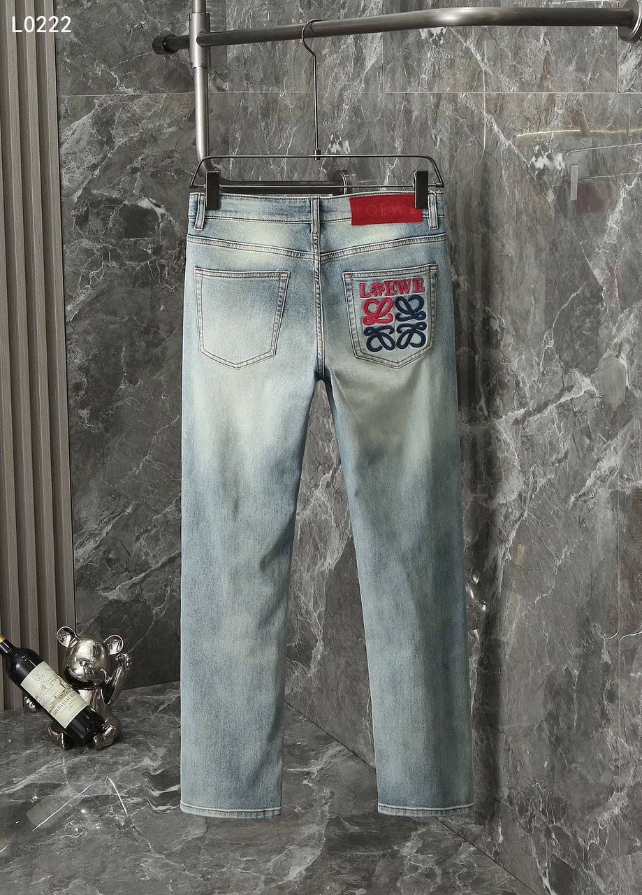 Loewe Light Wash Denim Jeans
