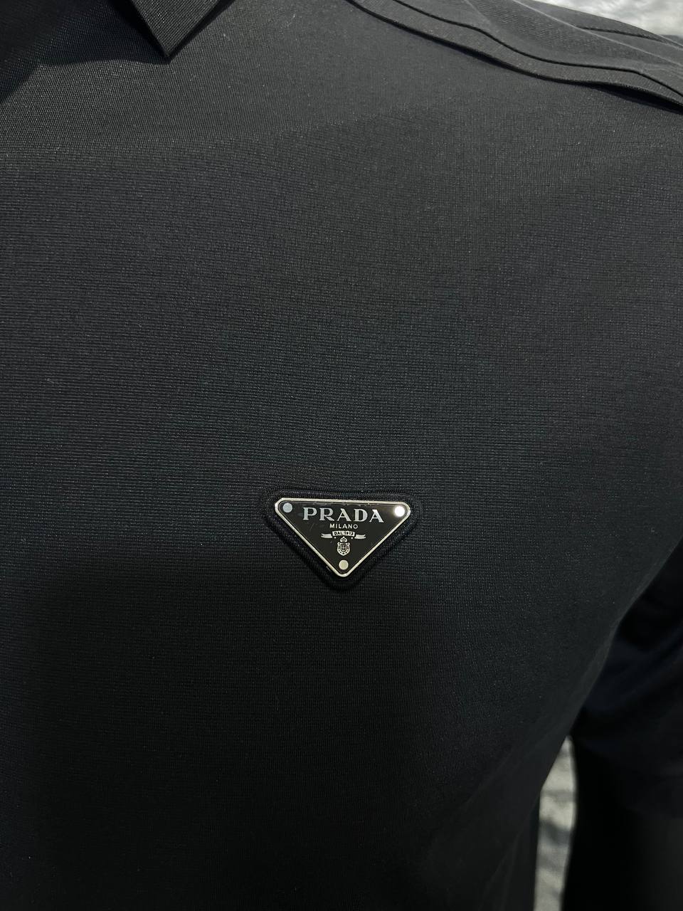 Prada Milano Short Sleeve Shirt – Refined Modern Elegance