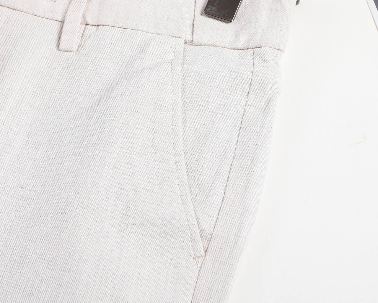 Zegna Pant Luxury (Oatmeal Beige) Trousers