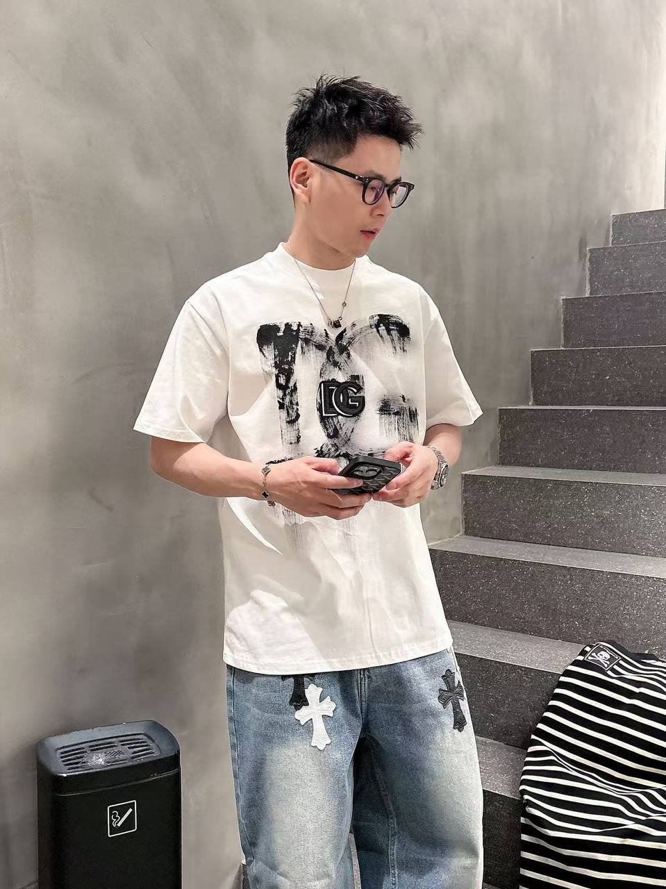 Dolce & Gabbana Graphic T-Shirt – Urban Style