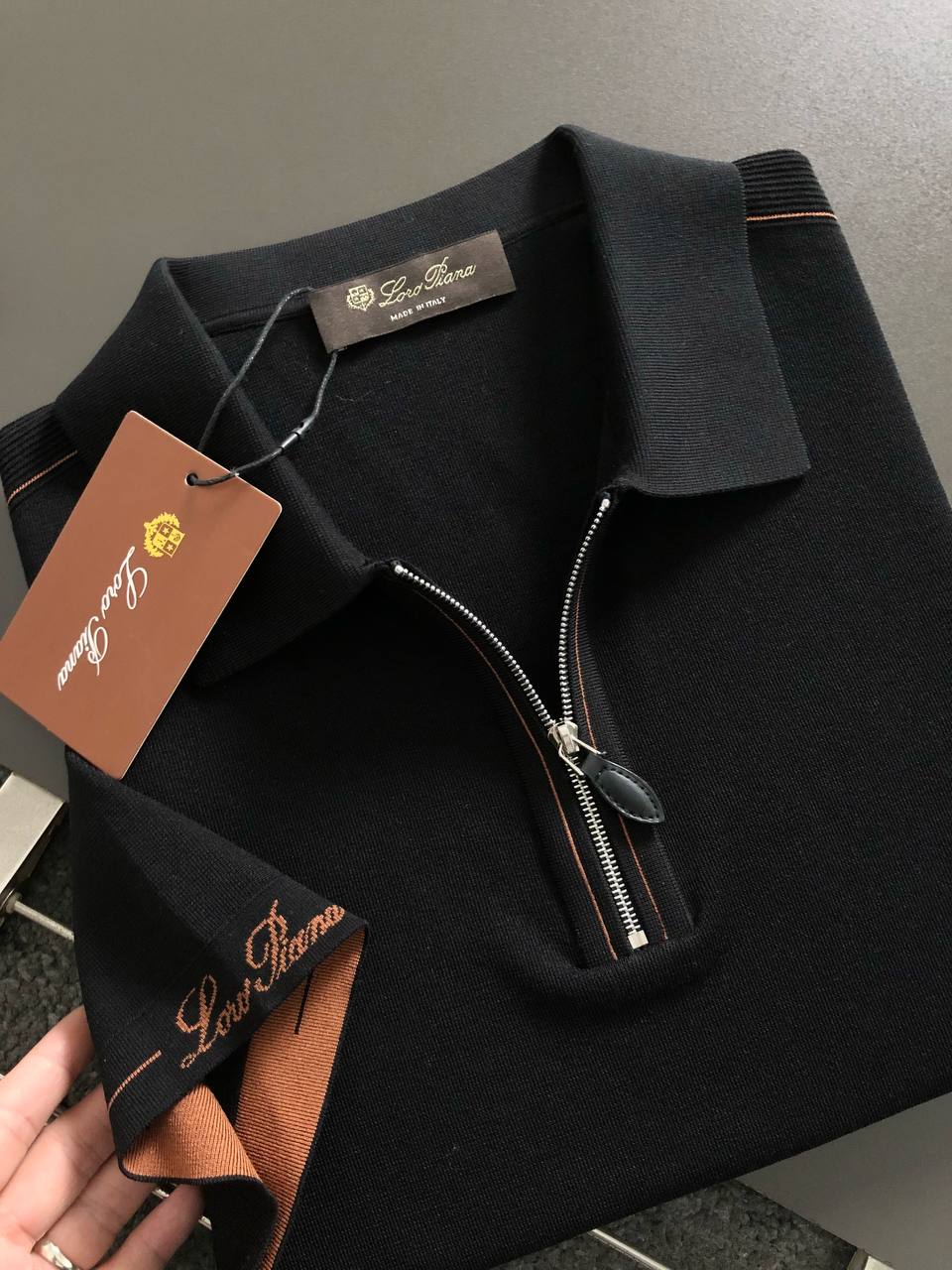 LORO PIANA T-SHIRT POLO