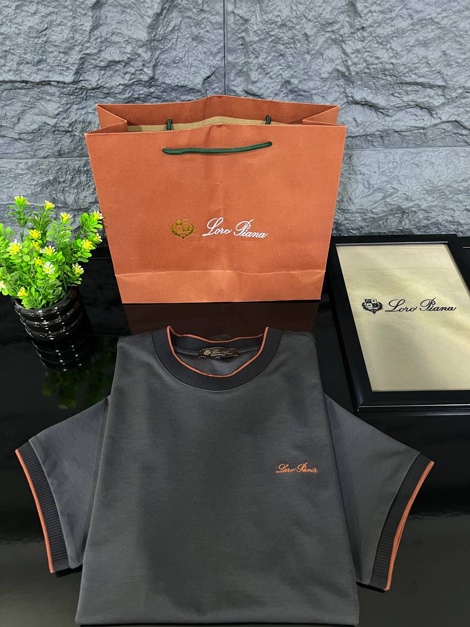 Loro Piana Gray T-Shirt