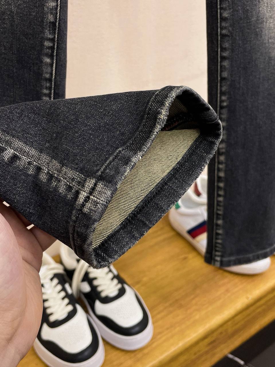 Dolce & Gabbana Black Washed Jeans