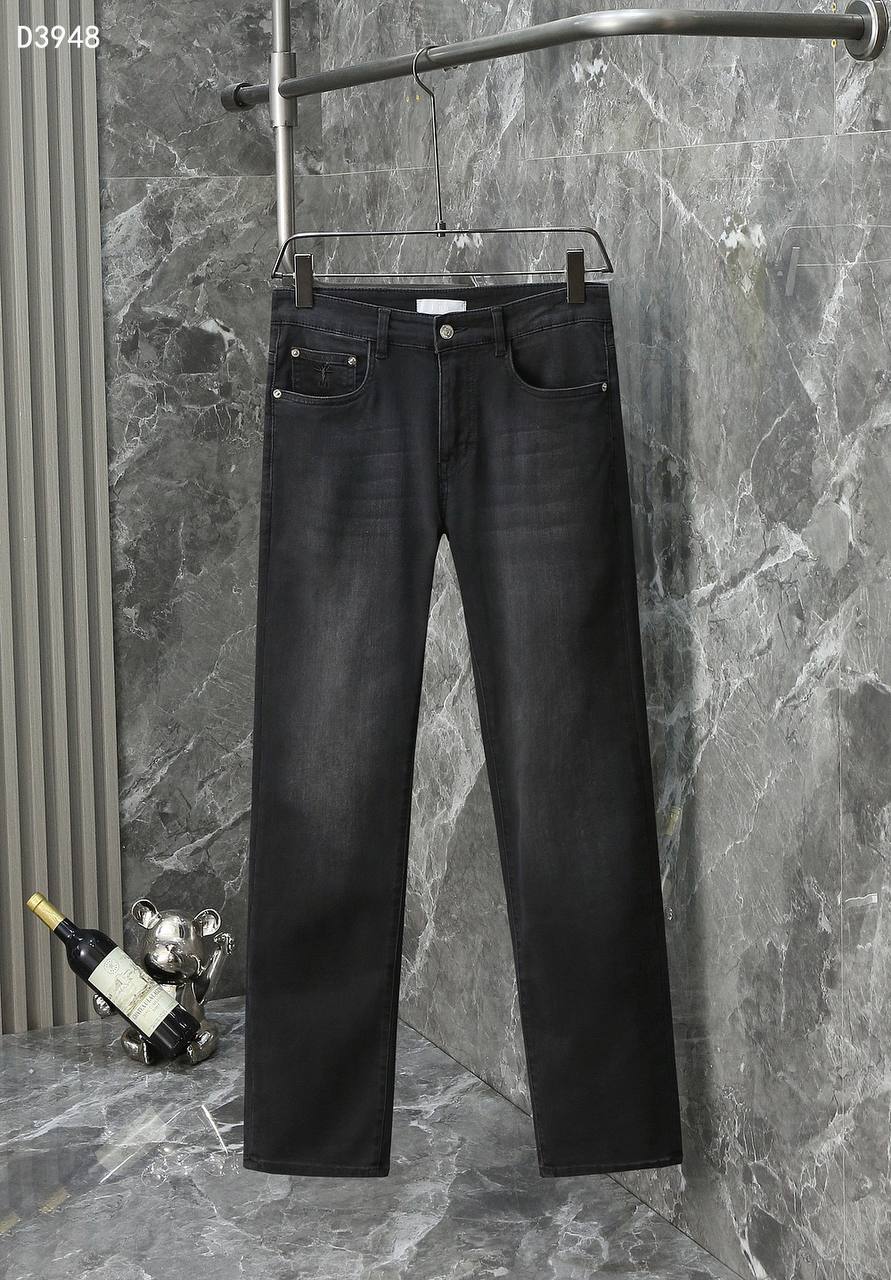 Dior Black Washed Denim Jeans
