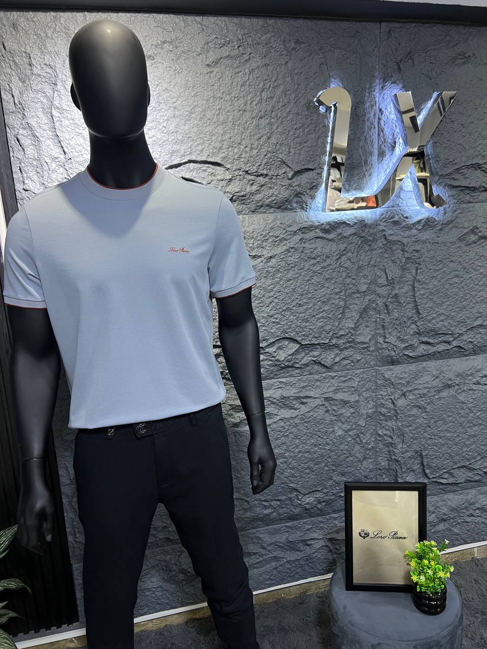 Loro Piana Baby Blue Premium T-Shirt | Timeless Luxury & Soft Comfort