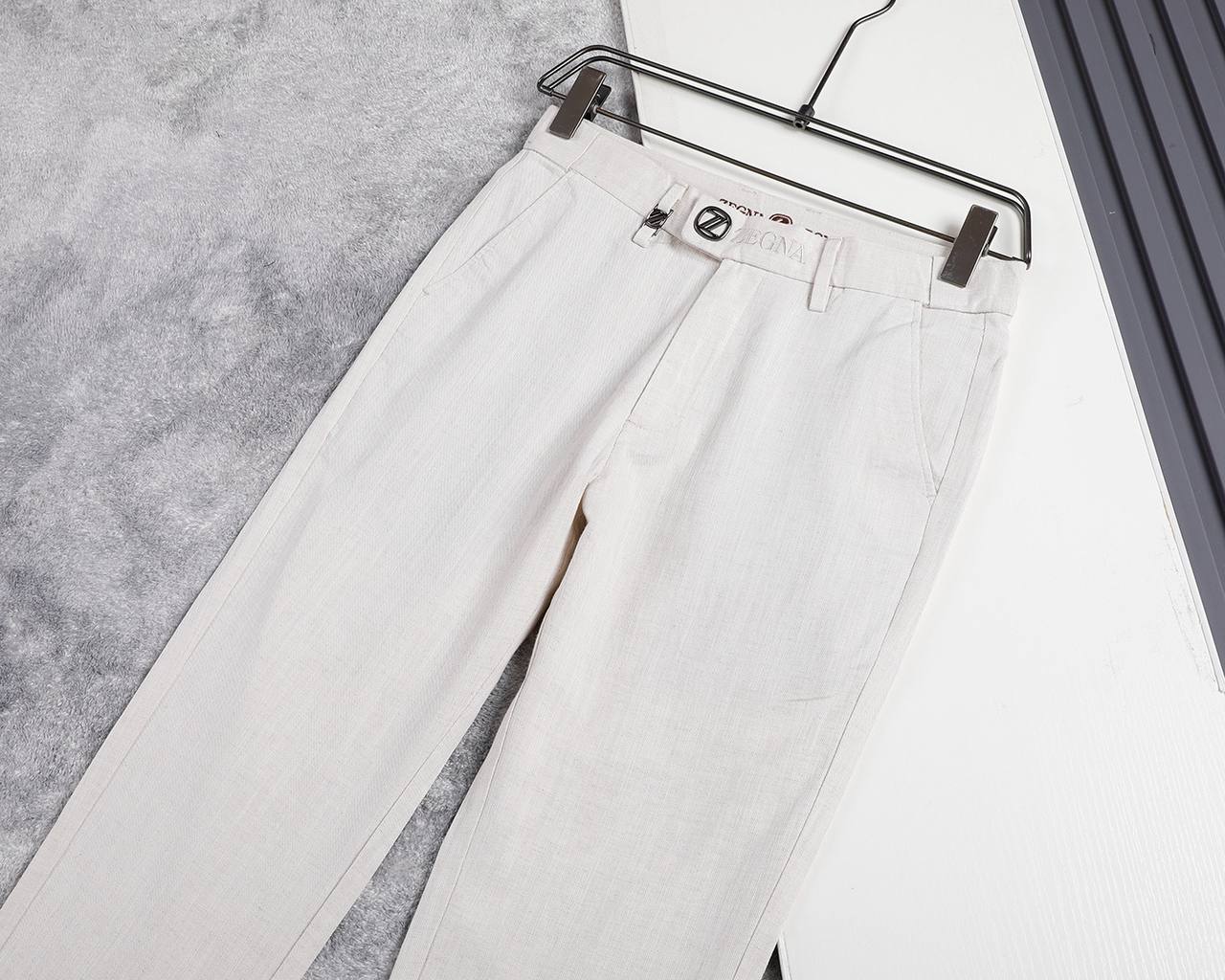 Zegna Pant Luxury (Oatmeal Beige) Trousers