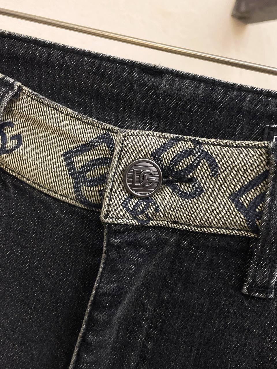 Dolce & Gabbana Black Washed Jeans