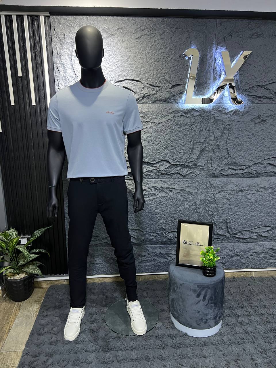Loro Piana Baby Blue Premium T-Shirt | Timeless Luxury & Soft Comfort
