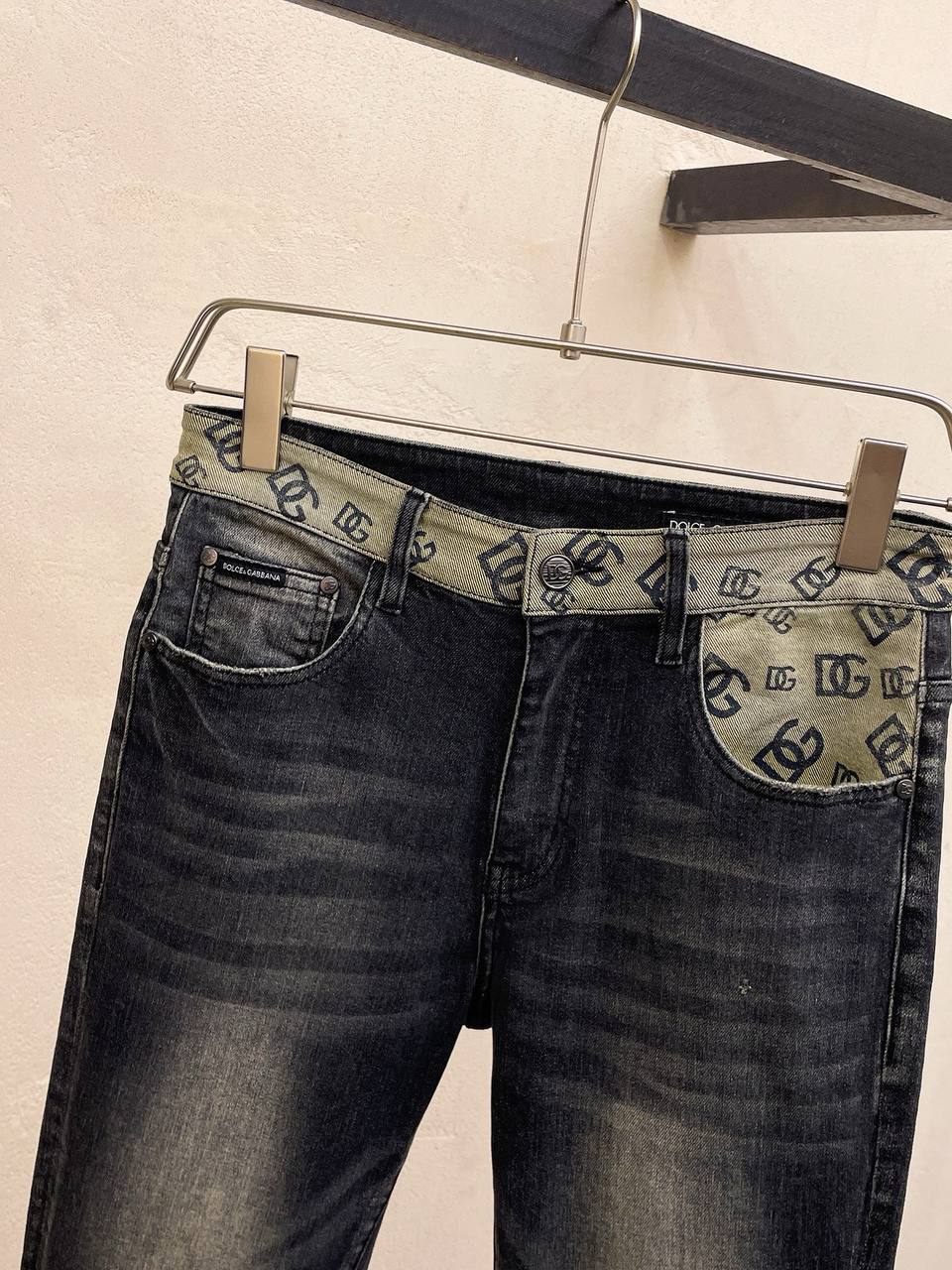 Dolce & Gabbana Black Washed Jeans
