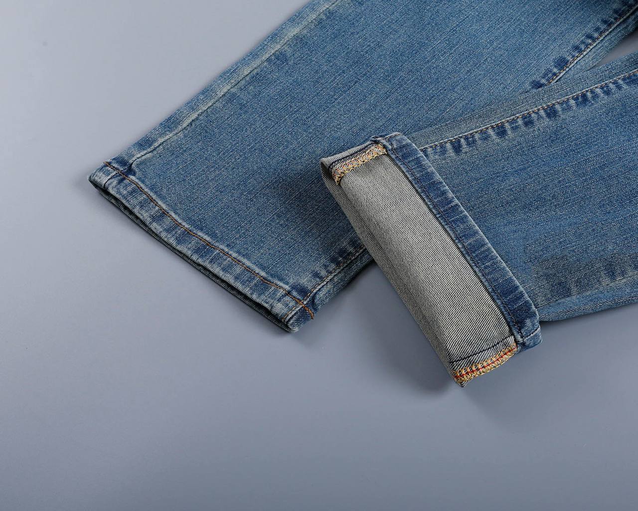 Prada Light Wash Denim Jeans – Classic Slim Fit | Premium Men's Jeans
