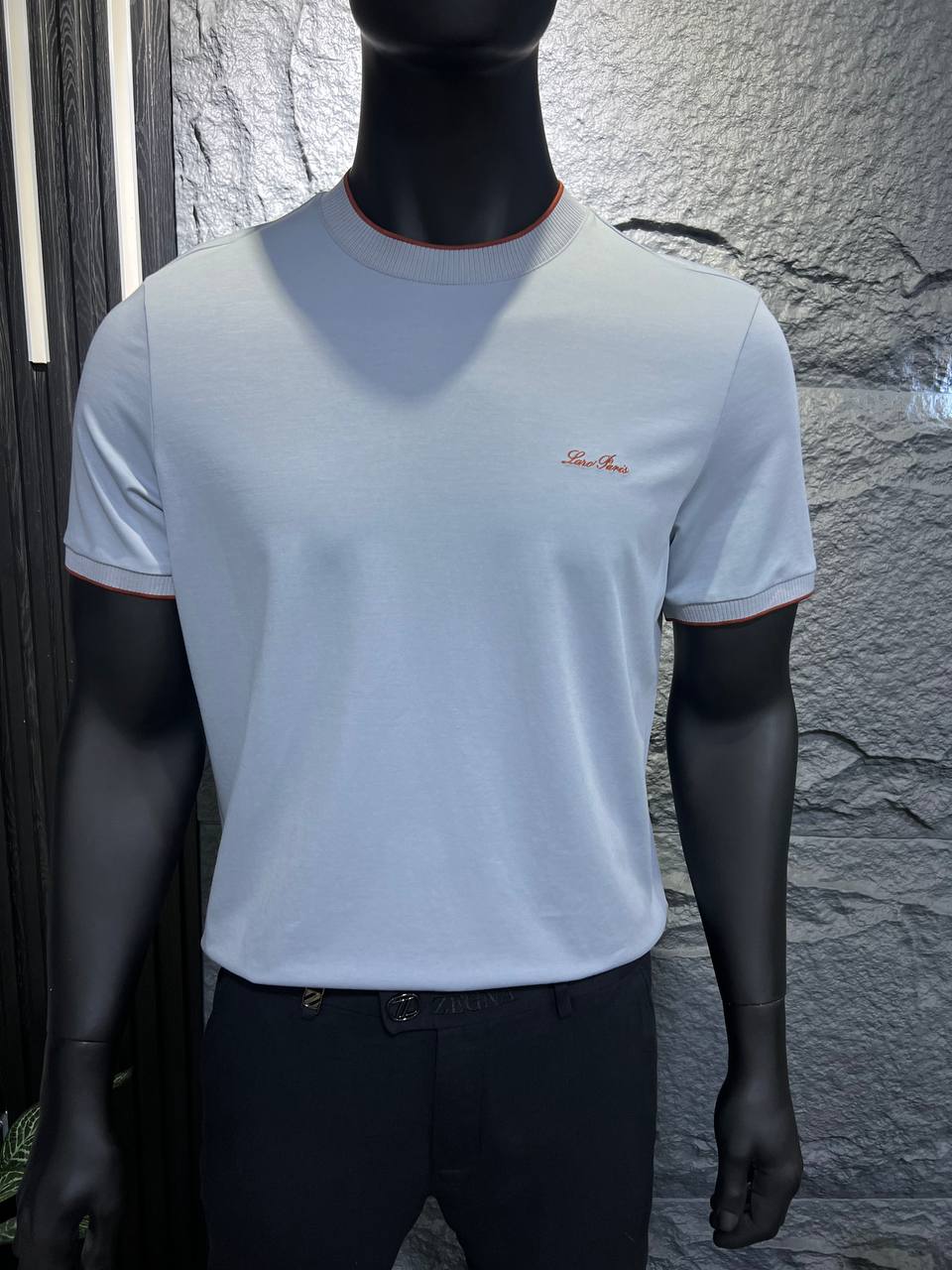Loro Piana Baby Blue Premium T-Shirt | Timeless Luxury & Soft Comfort