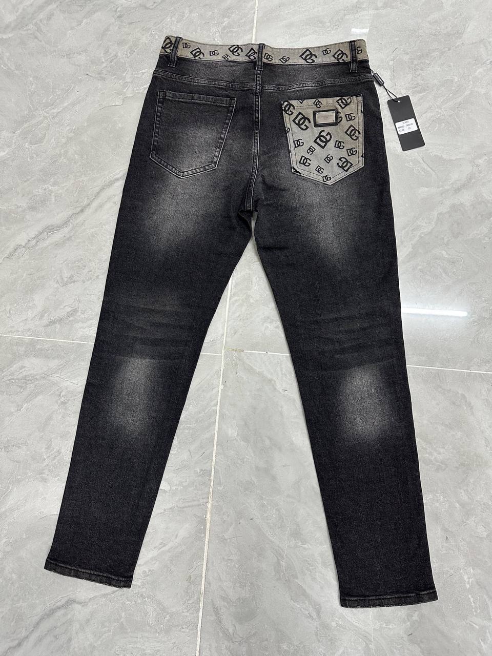 Dolce & Gabbana Black Washed Jeans