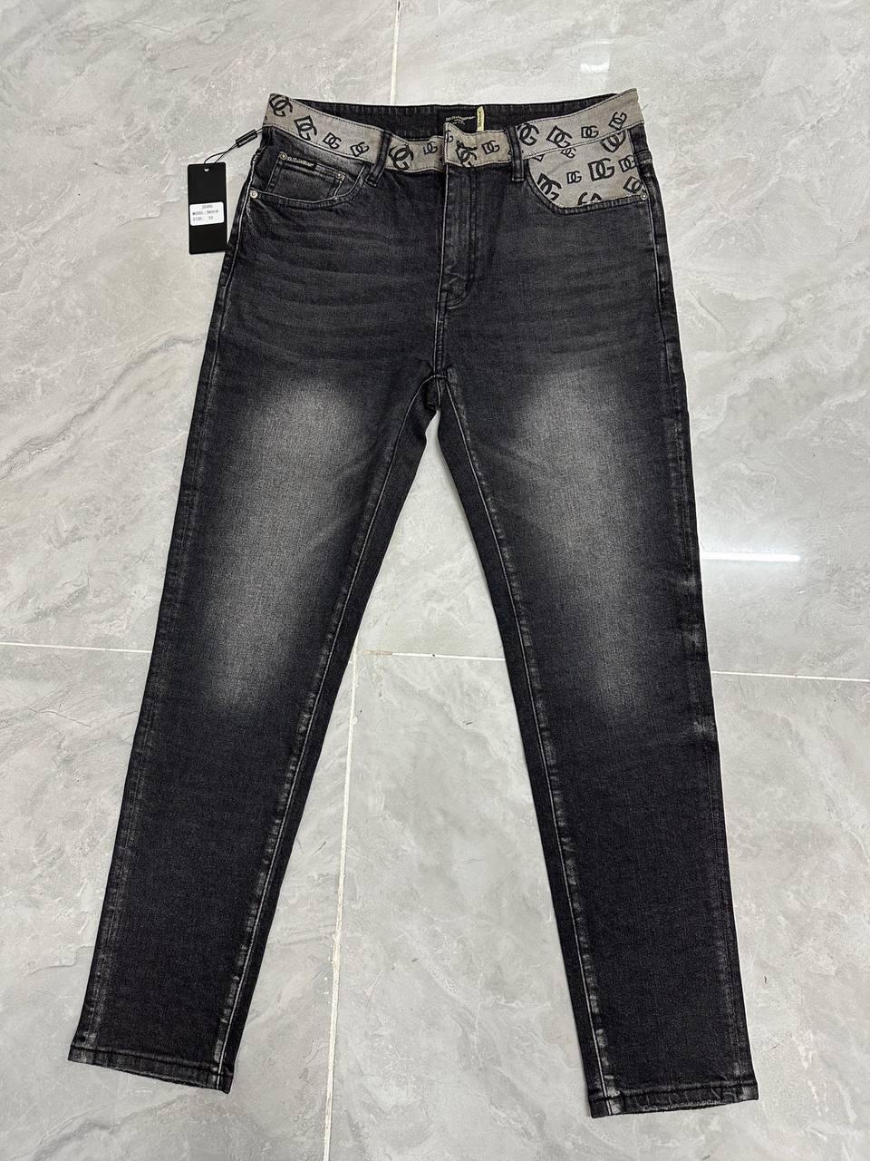 Dolce & Gabbana Black Washed Jeans