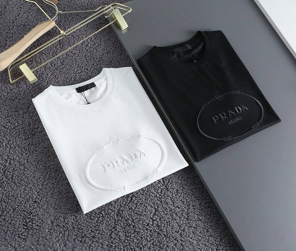 Prada Milano Embossed T-Shirt – Classic Edition