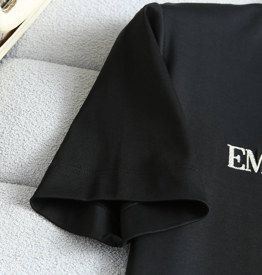 Emporio Armani Milano Black T-Shirt