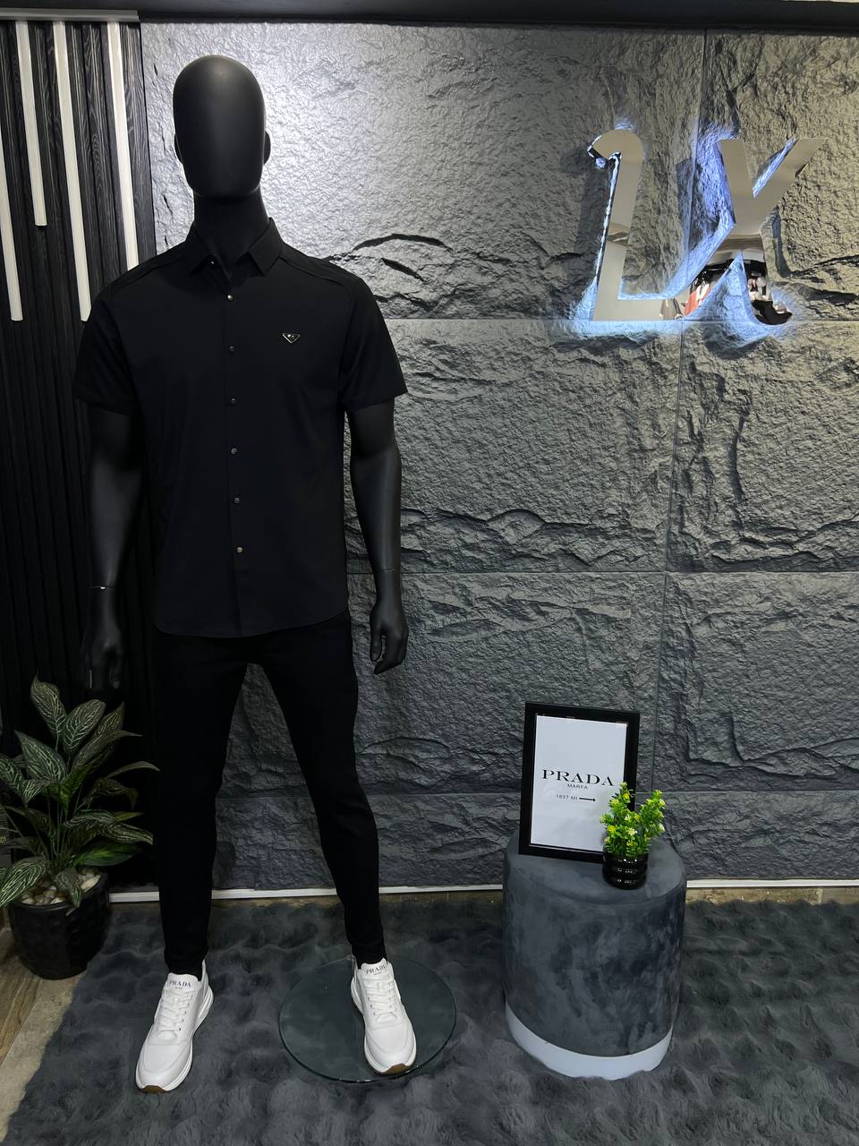 Prada Milano Short Sleeve Shirt – Refined Modern Elegance
