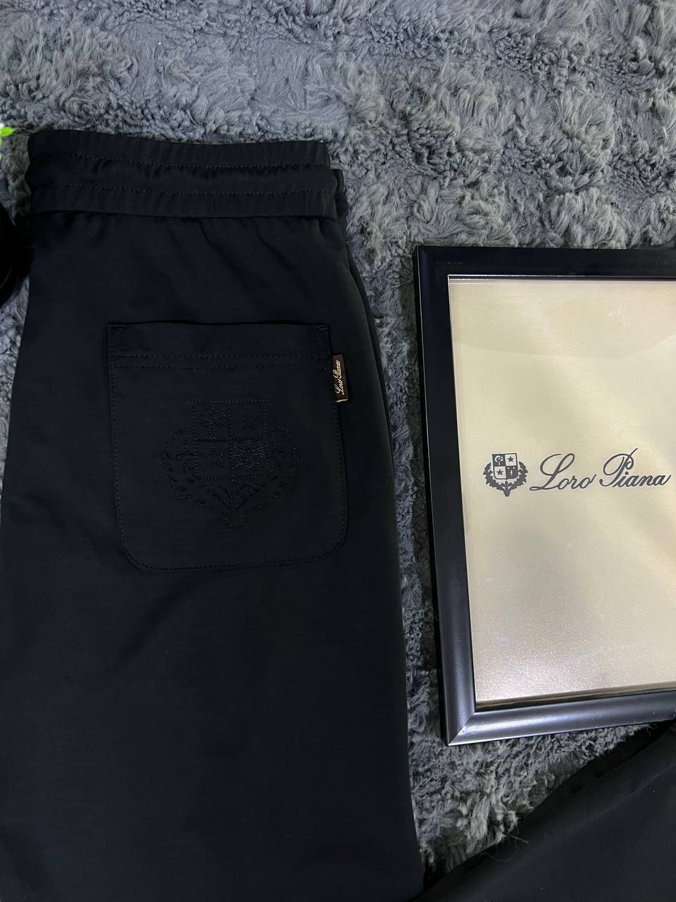 Loro Piana Black Pant