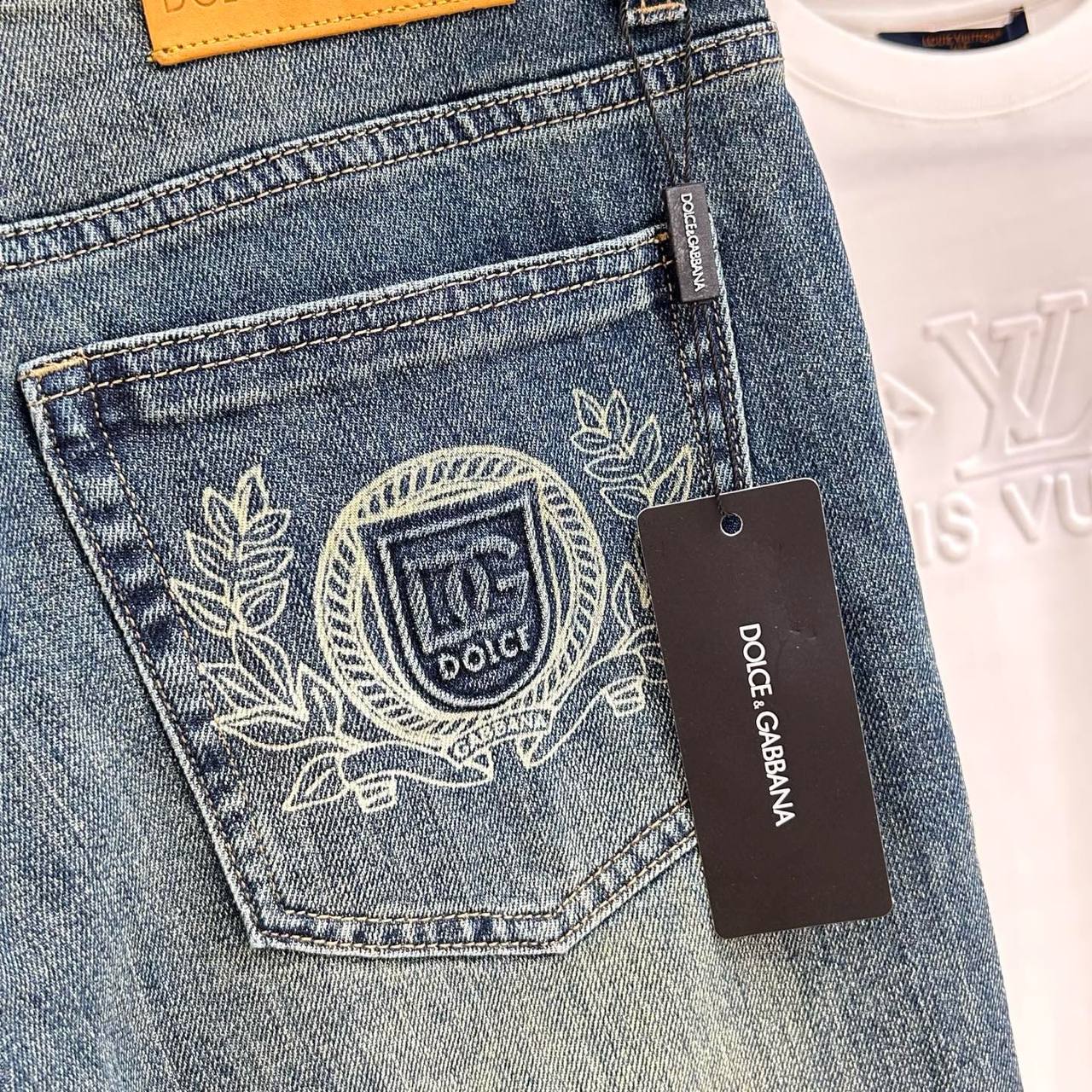 Dolce & Gabbana Classic Washed Denim Jeans