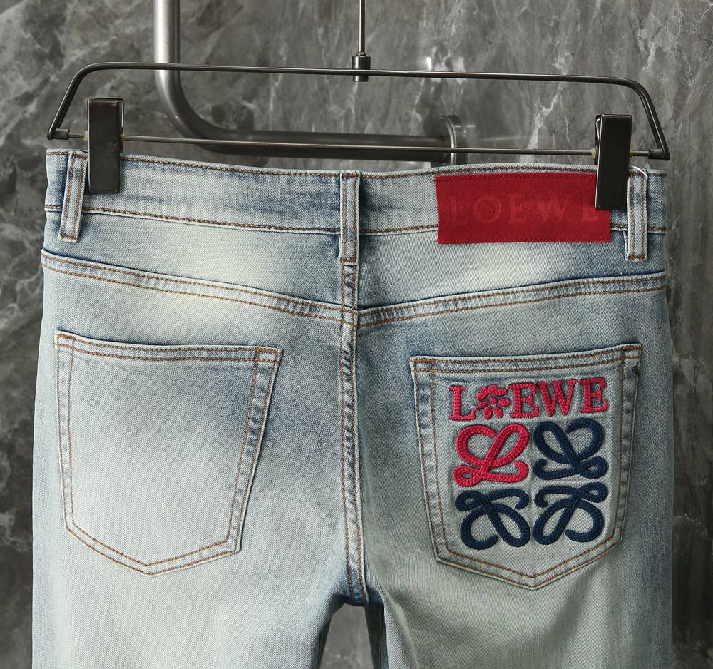 Loewe Light Wash Denim Jeans