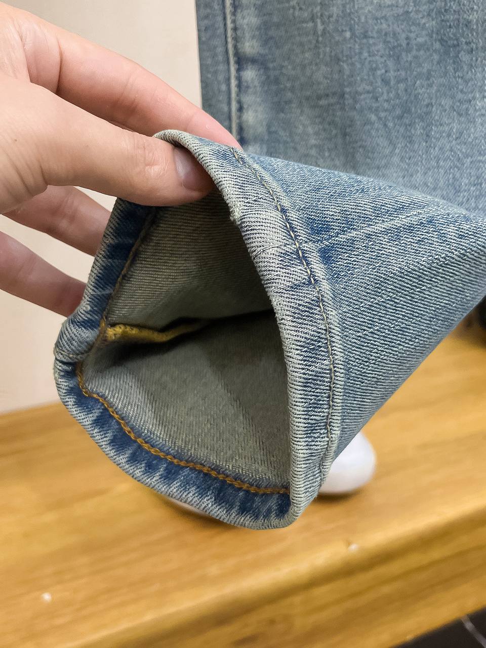 Prada Light Wash Denim Jeans – Ice Blue