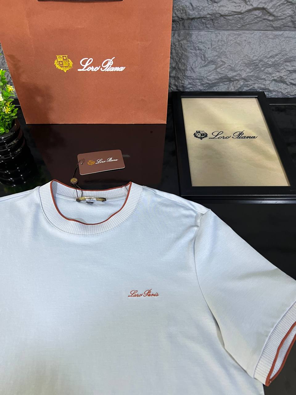 Loro Piana Baby Blue Premium T-Shirt | Timeless Luxury & Soft Comfort