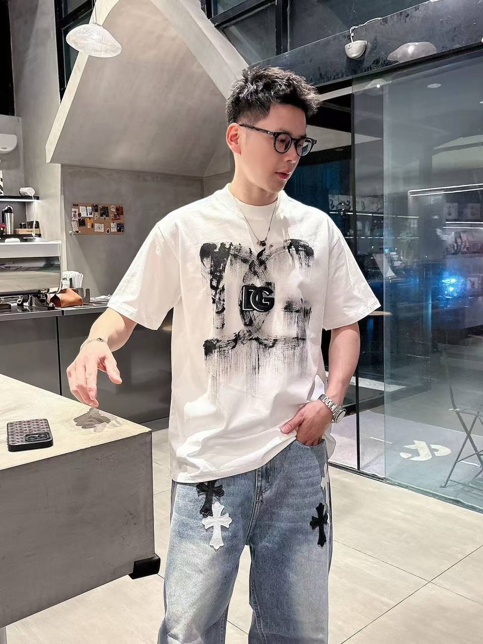 Dolce & Gabbana Graphic T-Shirt – Urban Style