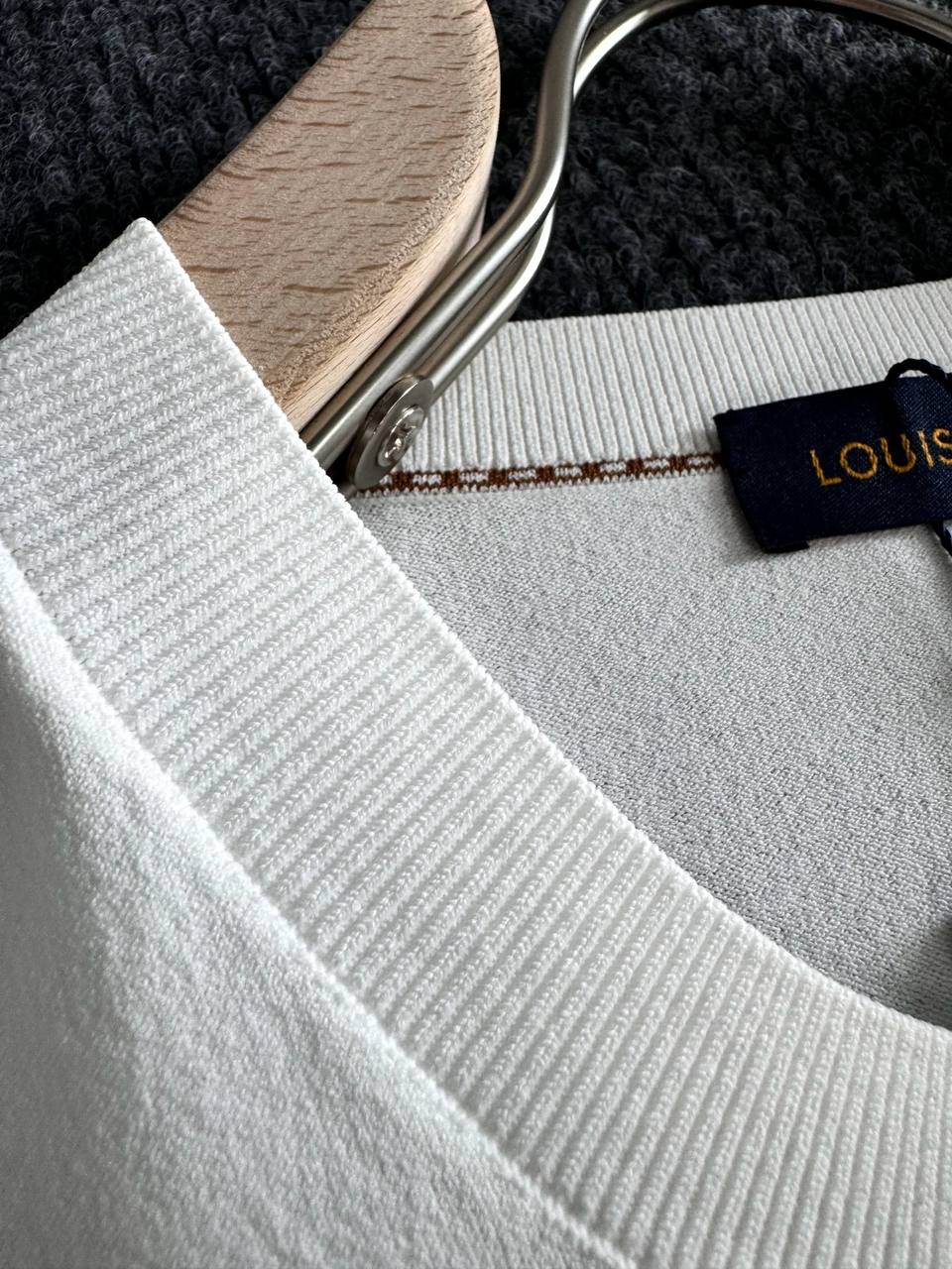 Louis Vuitton Artistic Knit Tee – Luxury Meets Creative Expression