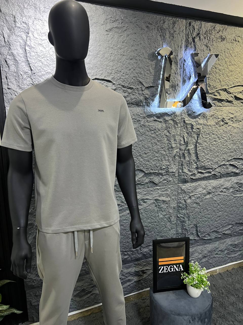 Zegna Luxury Casual Set – Modern Minimal Elegance