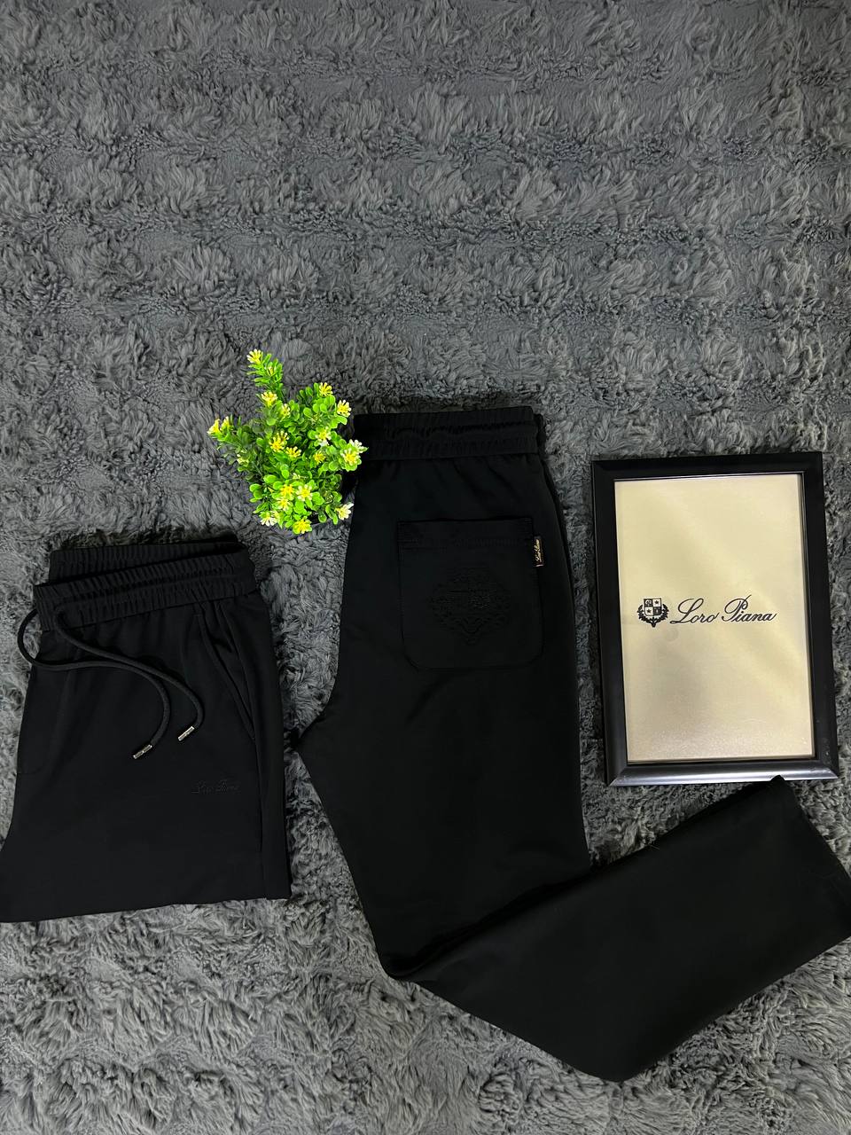 Loro Piana Black Pant