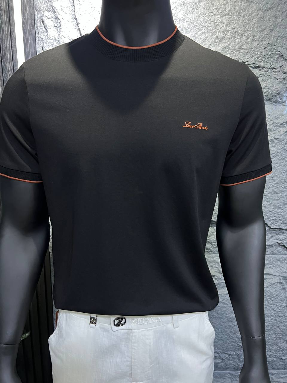 Loro Piana Black Premium T-Shirt | Minimal Luxury & Everyday Elegance