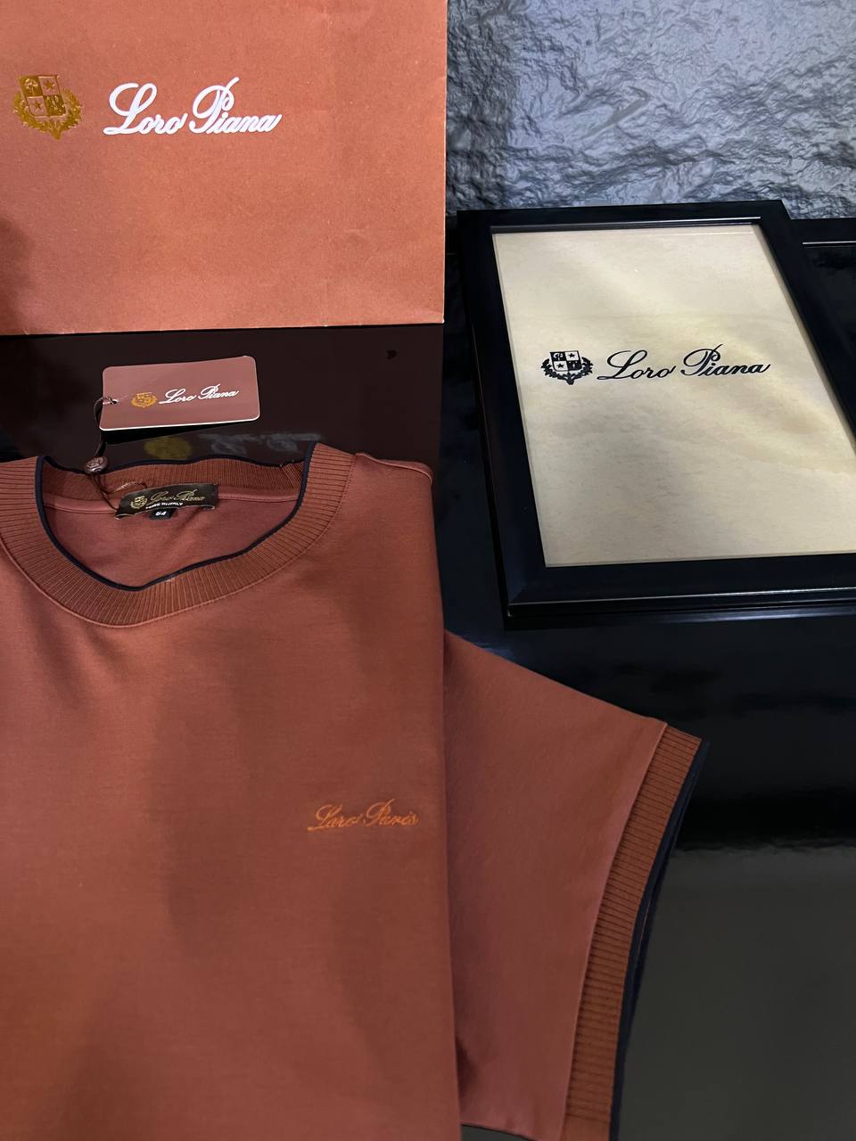Loro Piana Brown Premium T-Shirt | Refined Elegance & Everyday Luxury