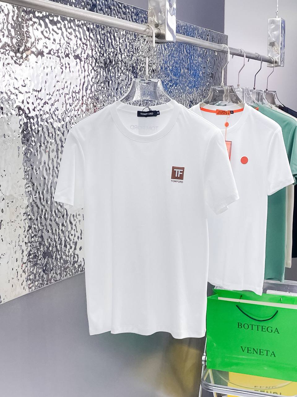 Tom Ford TF Logo T-Shirt – White Edition