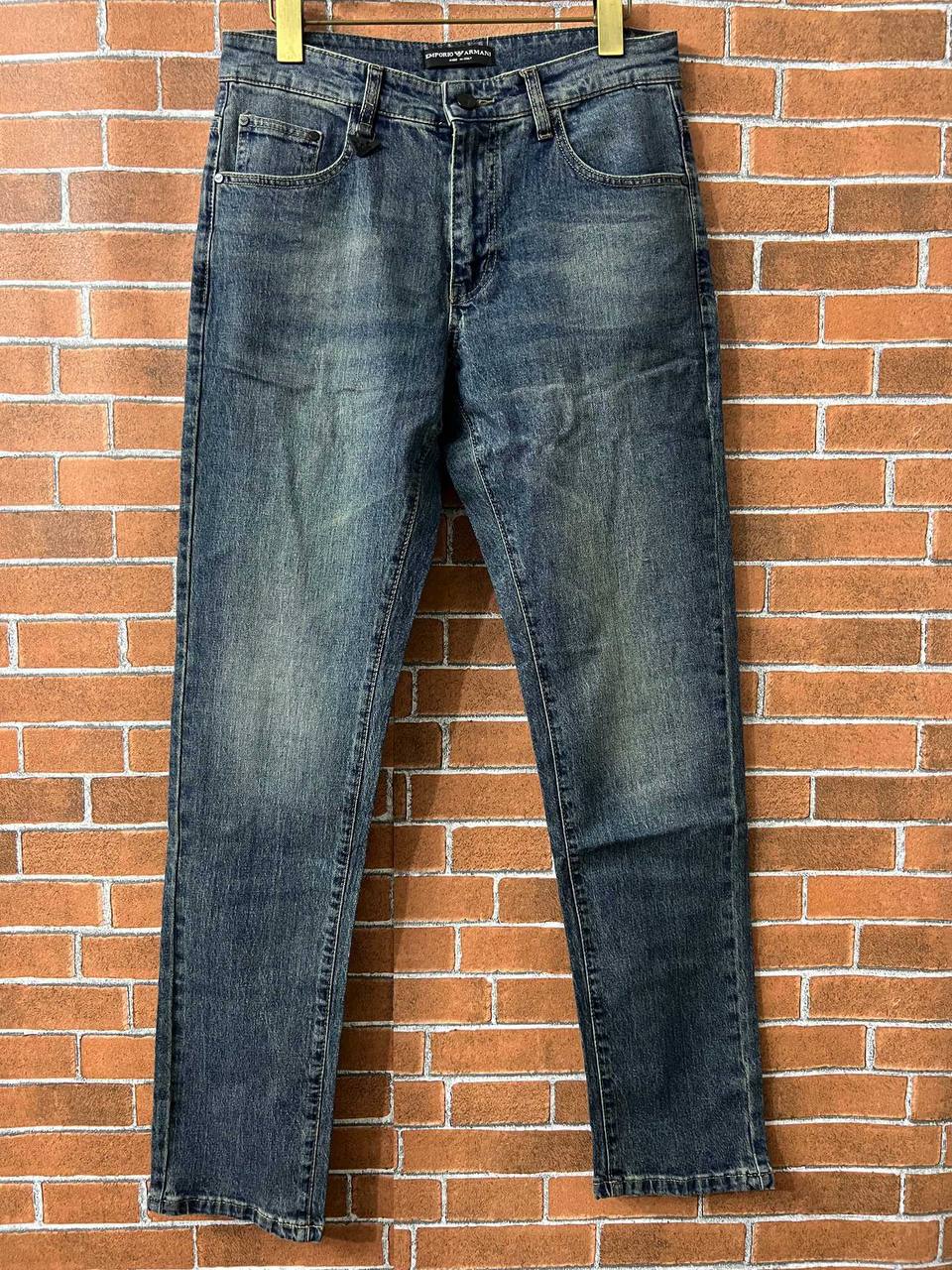 Emporio Armani Jeans – Washed Denim Edition