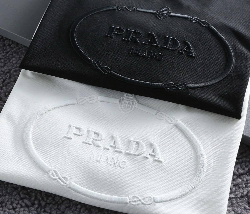 Prada Milano Embossed T-Shirt – Classic Edition