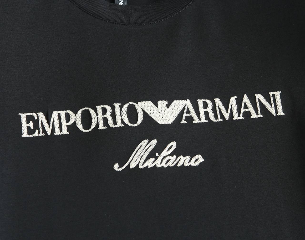 Emporio Armani Milano Black T-Shirt