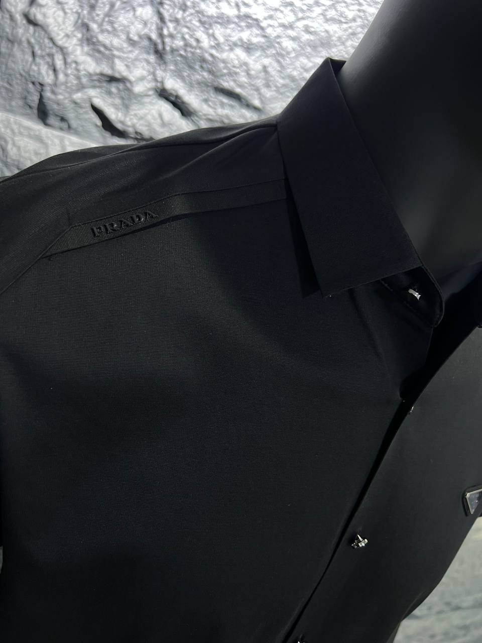 Prada Milano Short Sleeve Shirt – Refined Modern Elegance