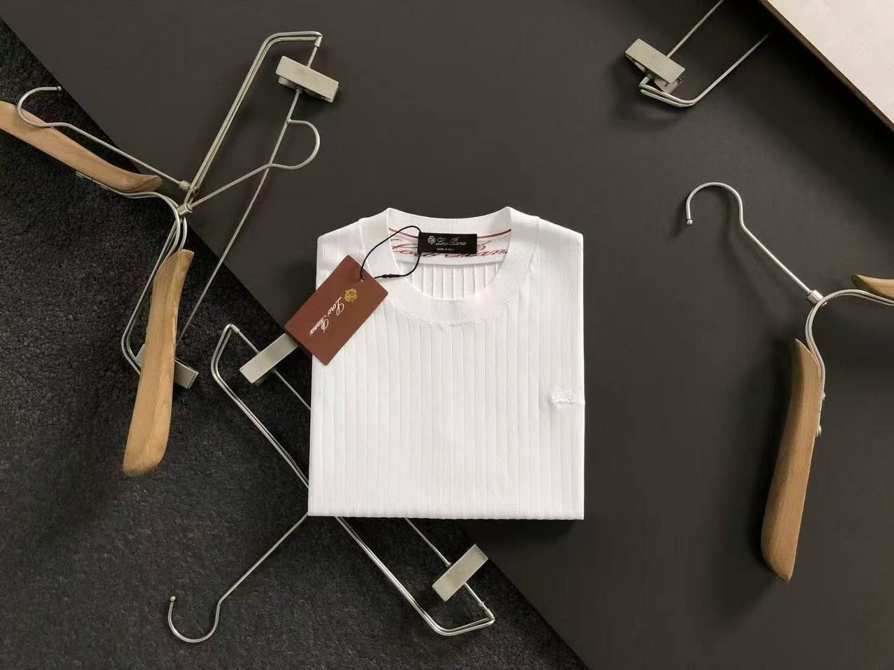 Loro Piana Premium Tee – Quiet Luxury in White