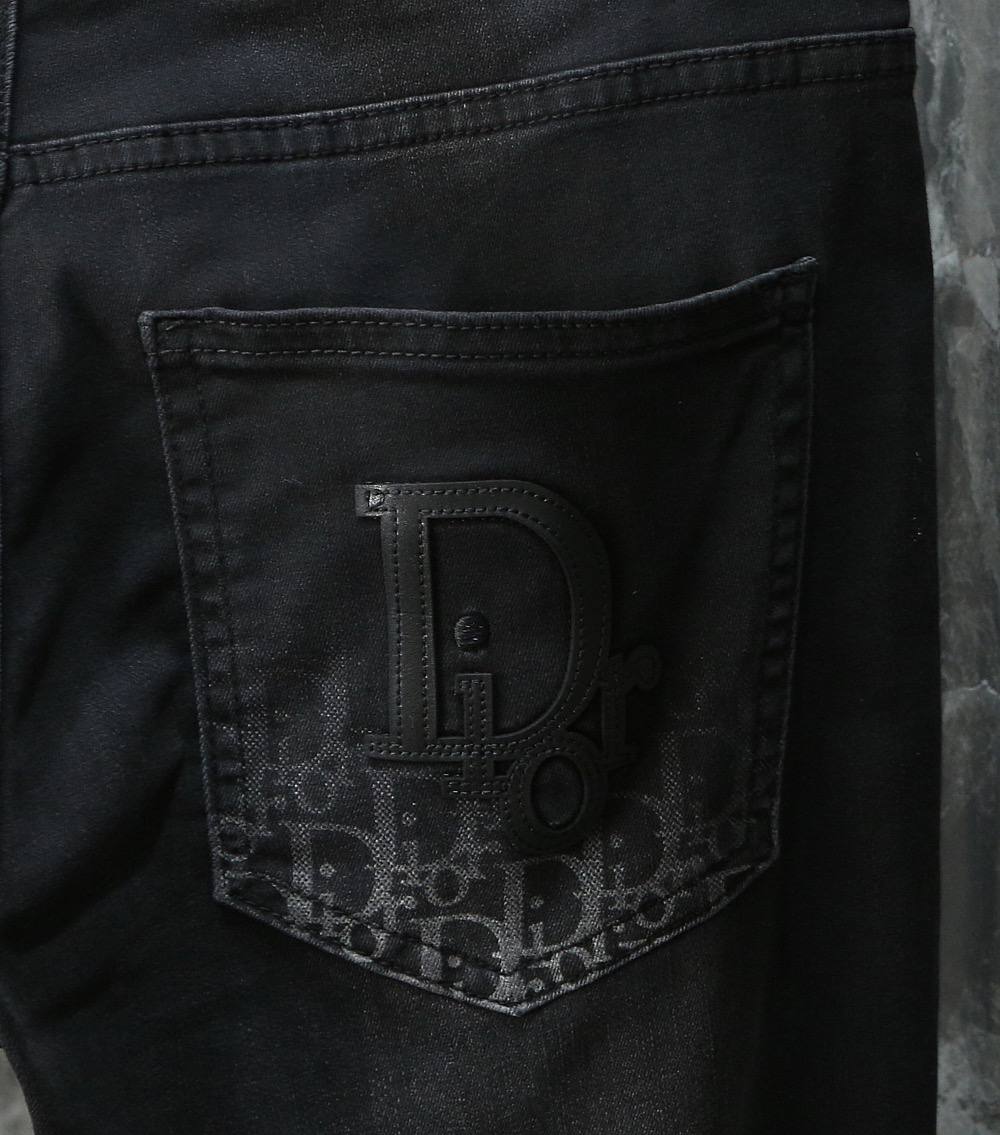 Dior Black Washed Denim Jeans