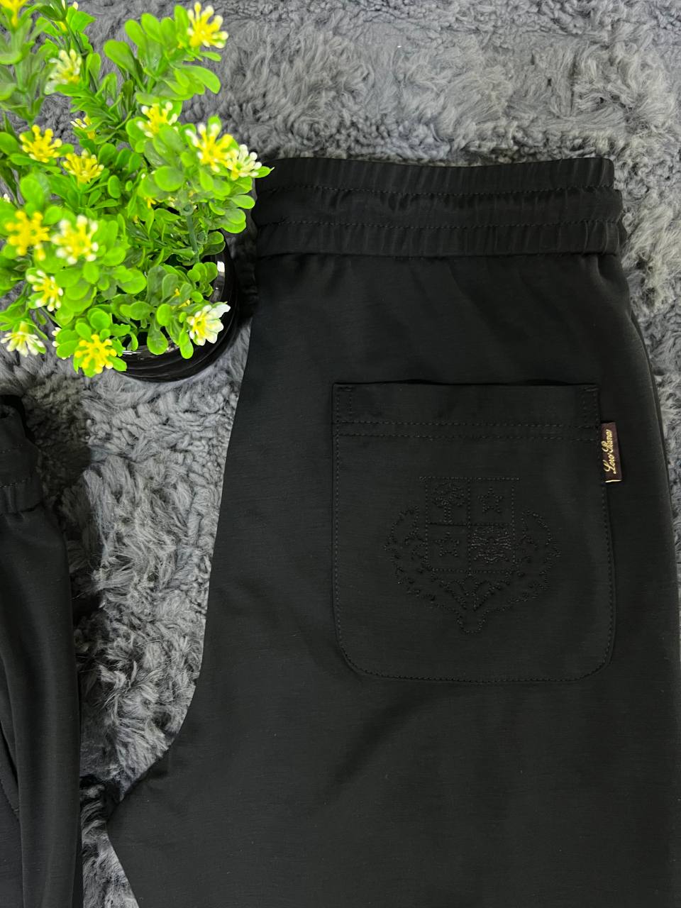 Loro Piana Black Pant