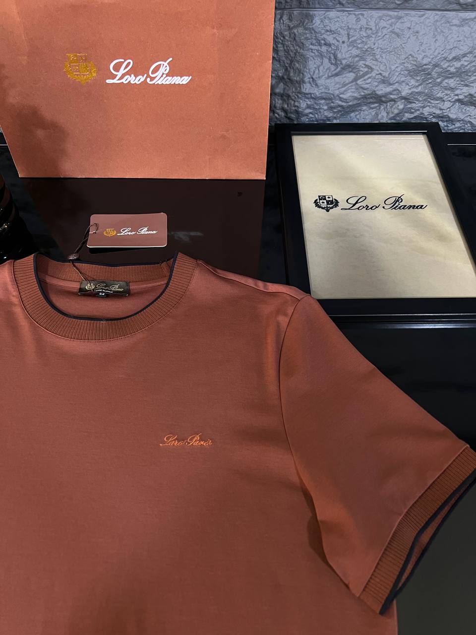 Loro Piana Brown Premium T-Shirt | Refined Elegance & Everyday Luxury