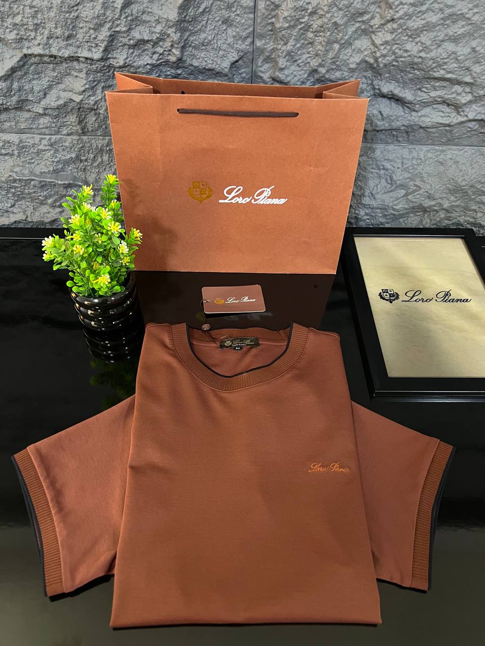 Loro Piana Brown Premium T-Shirt | Refined Elegance & Everyday Luxury