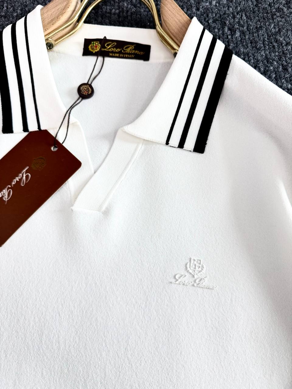 Loro Piana Classic Contrast Polo