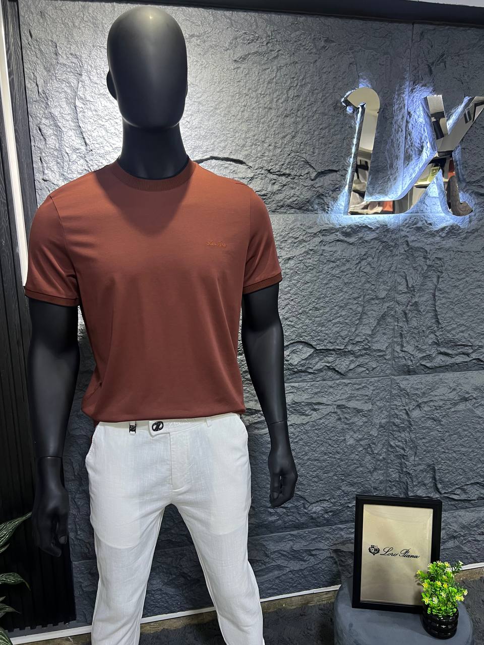 Loro Piana Brown Premium T-Shirt | Refined Elegance & Everyday Luxury