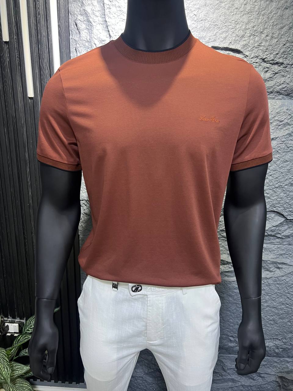 Loro Piana Brown Premium T-Shirt | Refined Elegance & Everyday Luxury
