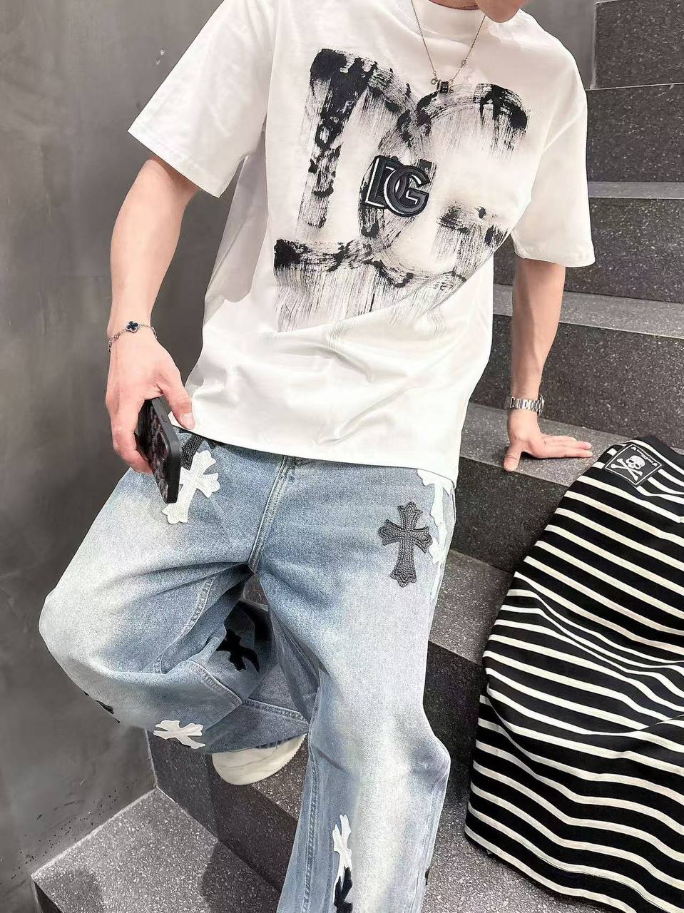 Dolce & Gabbana Graphic T-Shirt – Urban Style